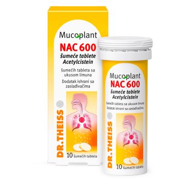 Mucoplant Nac, 10 šumećih tableta