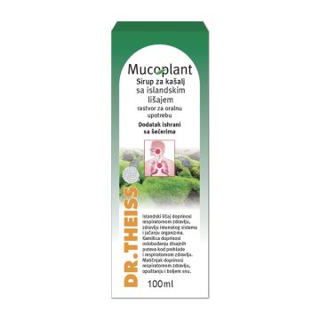 Dr Theiss Mucoplant sirup za kašalj sa islandskim lišajem 100ml