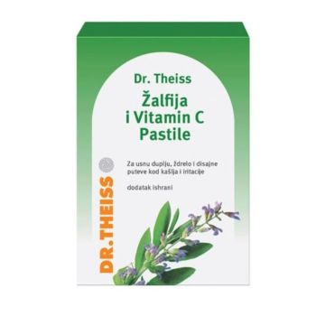 Dr.Theiss žalfija i vitamin C pastile 24 komada