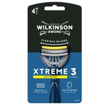 Wilkinson Xtreme 3 Ultimate Plus brijač sa tri oštrice 4 komada