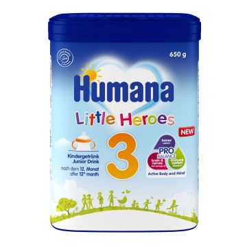 Humana 3 Mleko junior 650g