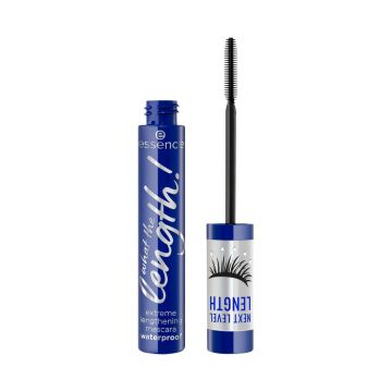 Essence What the length! extreme lengthening vodootporna maskara 02 Black