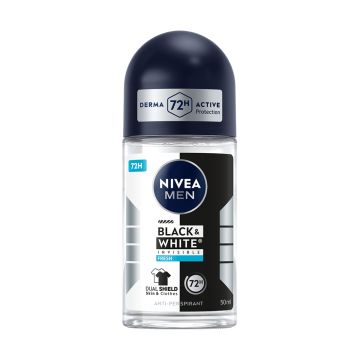 Nivea Men Black & White Invisible Fresh roll on 50ml