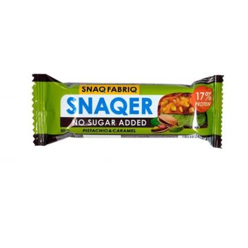 Snaqer proteisnka čokoladica - Pistać i karamela 50g