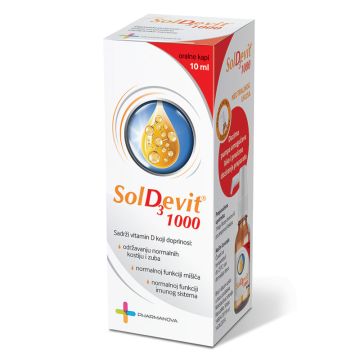 SolD3evit 1000 vitamin D3 sa dozirnom pumpom