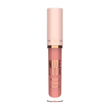 Golden Rose Nude look natural shine lipgloss 03 Coral nude
