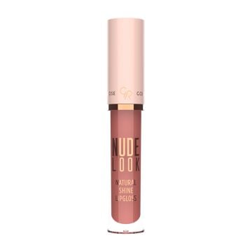 Golden Rose Nude look natural shine lipgloss 04 Peachy Nude