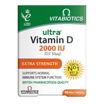 Vitabiotics ultra vitamin D 2000 IU 96 tableta
