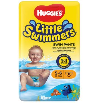 Huggies pelene za kupanje Little Swimmers 5-6, 12-18 kg, 11 komada