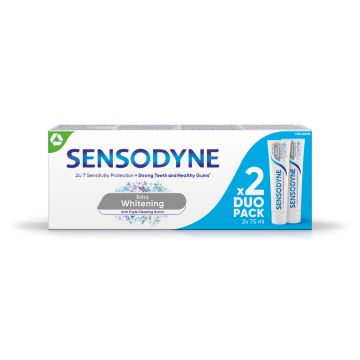 Sensodyne Extra Whitening pasta duo pack 2x75ml 