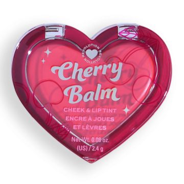 I Heart Revolution Cherry Balm rumenilo i ruž za usne Cherry Bomb 2,4g