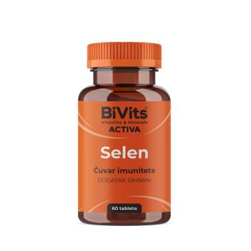 BiVits Activa Selen 60 tablete