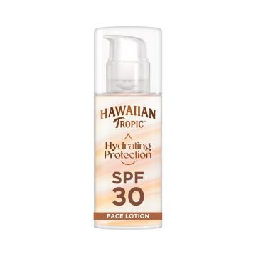 Hawaiian Tropic | Hydrating Protection Face Sunscreen SPF 30 UVA + UVB Protection, 50 ml