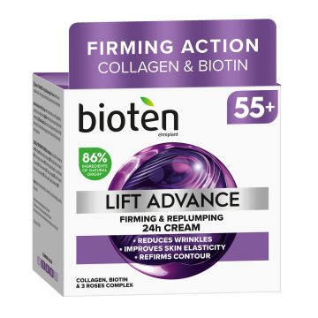 Bioten Lift Advance dnevna krema 55+, 50ml