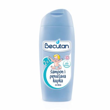 Becutan 2u1 šampon i penušava kupka 200 ml