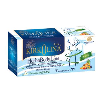 Kirkolina Lux Herba Body Line čaj za kontrolu telesne mase