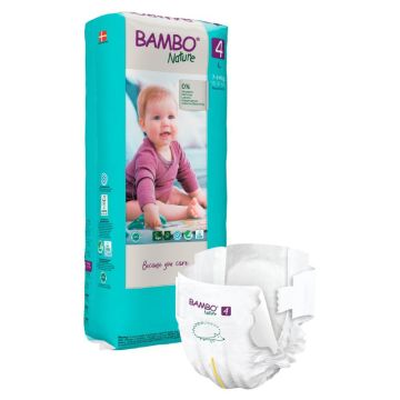Bambo Nature Eco-Friendly 4 pelene za bebe A48 (7-14kg)