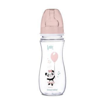 Canpol babies flašica exotic animals pink 300ml