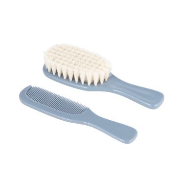 Canpol babies češalj i četka natural bristles 7/406 gold - plava
