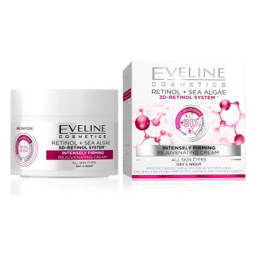 Eveline +6 3D retinol day & night cream 50ml