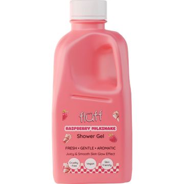 Fluff gel za tuširanje raspberry milkshake 500ml