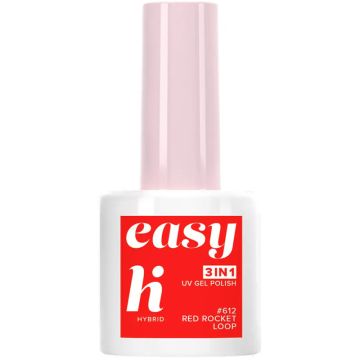Hi Hybrid 3u1 UV gel lak – red rocket Loop #612