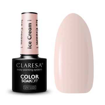 Claresa trajni lak za nokte uv/led Ice Cream 1 5g