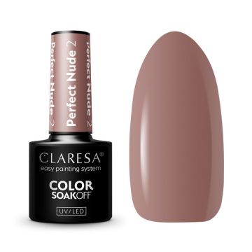 Claresa trajni lak za nokte uv/led Perfect Nude 2 5g