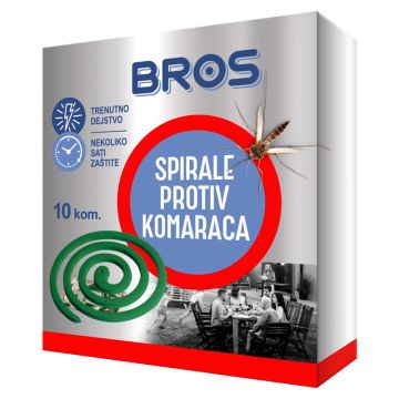 Bros Spirale protiv komaraca 10 komada
