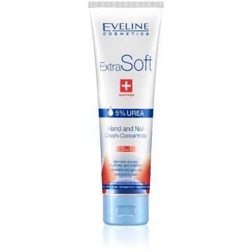 Eveline ExtraSoft 3u1 krema za ruke 5% urea, 100 ml