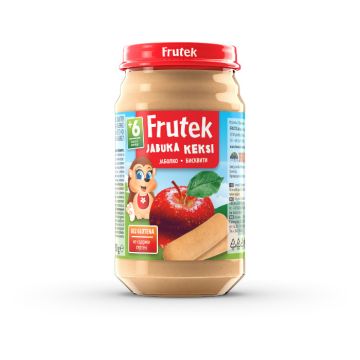 Frutek kašica od jabuke i keksa 190 gr