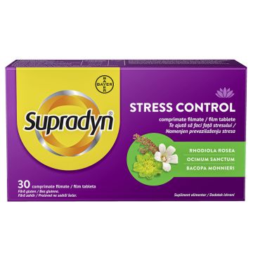 Supradyn stress control, 30 film tableta