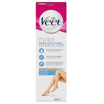 Veet krema za depilaciju za osetljivu kožu 100 ml