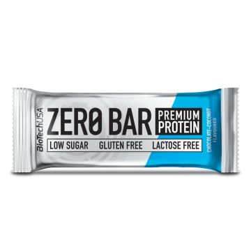 BioTech USA Zero Bar 50g čoko-kokos
