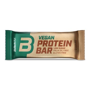 BioTech USA Vegan Protein Bar 50g čokolada
