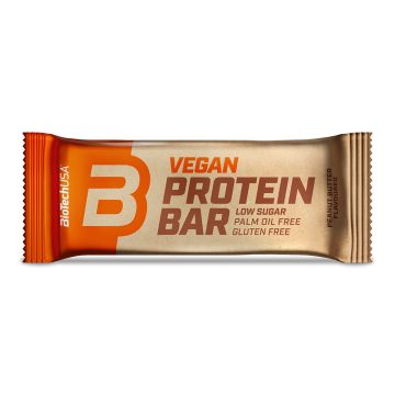 BioTech USA Vegan Protein Bar 50g kikiriki puter