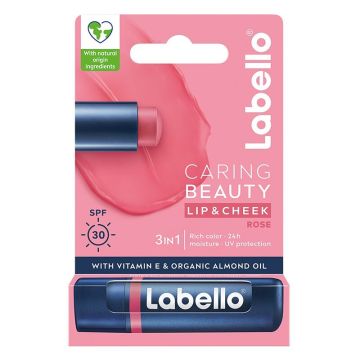 Labello Caring Beauty Rose 4,8g