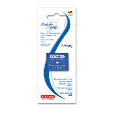 Titania žileti za skidač žuljeva 3100/1x10K