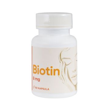 Biotin 8mg 60 kapsula