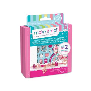 Make it real Halo Charms Pretty in pink set za pravljenje narukvica