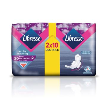 Libresse maxi goodnight ciklusni ulošci 20kom