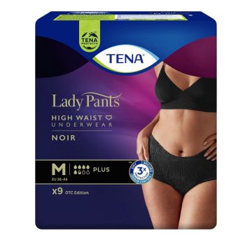 Tena Lady Slim Pants Black M, 9kom - gaćice za inkontinenciju