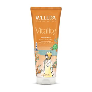 Weleda  kremasti  gel za tuširanje od pasjeg trna 200ml
