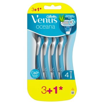 Venus Oceana jednokratni brijač, 4 komada