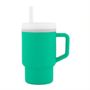 Infantino silikonska čaša 6m+,266ml, zelena