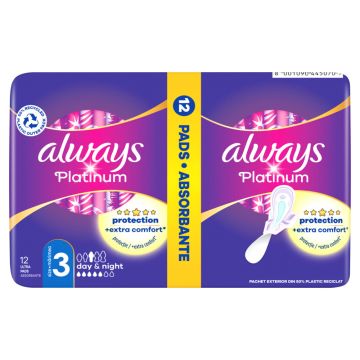 Always Platinum Night Duo higijenski ulošci 12kom