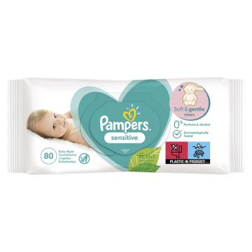 Pampers vlažne maramice sensitive 80 kom