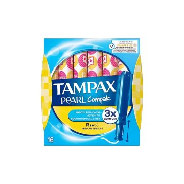 Tampax compak pearl regular tamponi sa aplikatorom 16kom