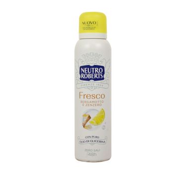 Neutro Roberts fresco bergamot&ginger dezodorans u spreju 150ml