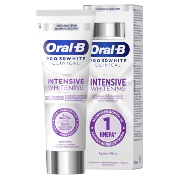 Oral-B Pro 3D White Clinical - Radiant White pasta za zube, 75 ml